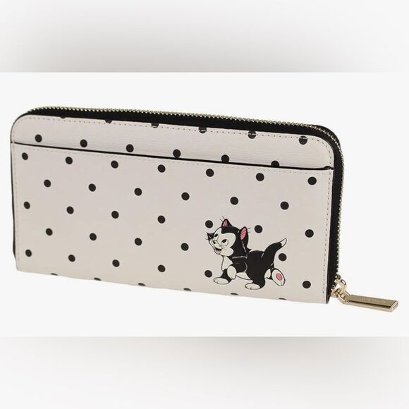 Disney x Kate Spade Minnie Mouse Large Continental Wallet NWT - Picture 4 of 12